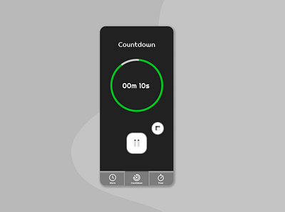 Countdown Timer - Daily UI 014 countdown dailyui timer ui ux web design