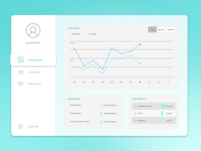 Analytics Chart - Daily UI 018