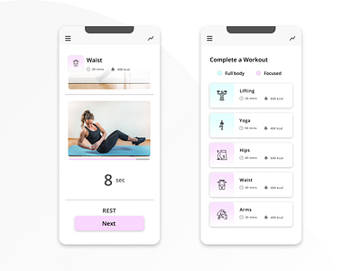 Workout Tracker - Daily UI 041 daily ui daily ui 041 dailyui day 041 design ui ux web design workout workout tracker