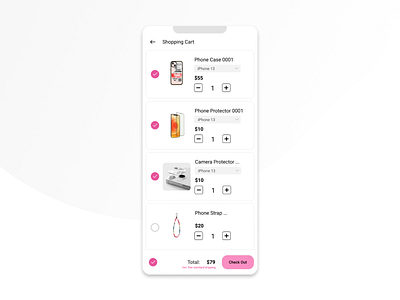 Shopping Cart - Daily UI 058