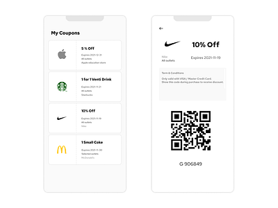 Redeem Coupon - Daily UI 061