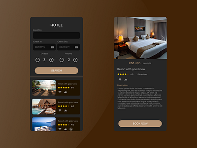 Hotel Booking - Daily UI 067