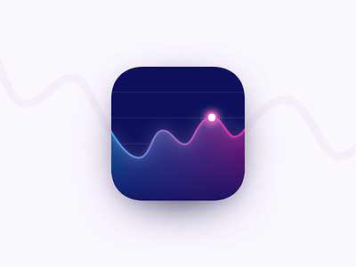 Daily UI #005 - App Icon app app icon daily ui graph icon statistics stats ui