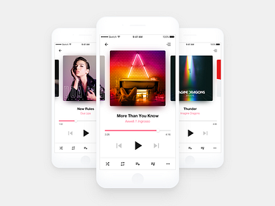 Daily UI #009 - Music Player