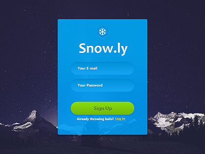 Snow Sign Up