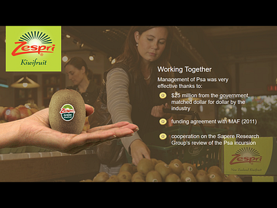 Zespri Kiwifruit powerpoint