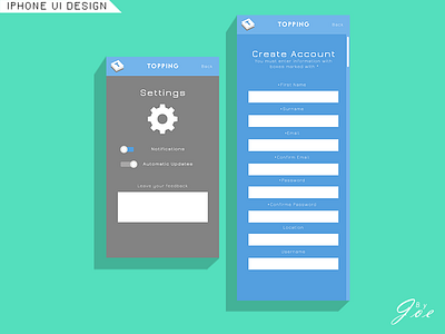Topping UI Design Pt.2
