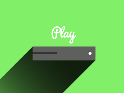 Play black green icon logo statement white xbox one
