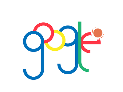 Google Meteor blue google green logo logodesign orange red simple yellow