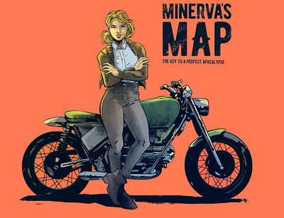 Minerva's Map art character design comic comicbook comics drawing graphic novel illustration poster