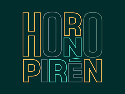 Hornopirén art book design lettering script type typeface typography