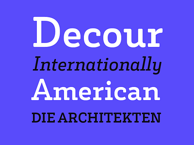Decour typeface art design lettering music soft type typeface typography