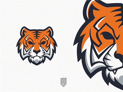 TIGER mascot logo