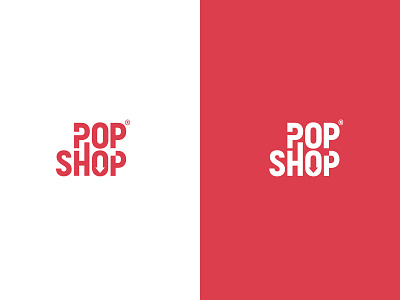 POP SHOP branding design icon logo typography