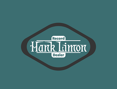 Hank Limon's Record Dealership branding design graphic design icon illustration logo typography vector