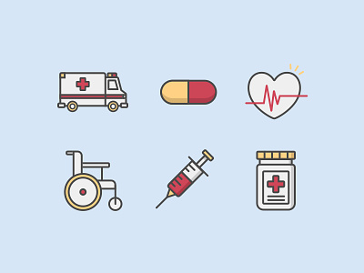 Medical Icons health health tech iconography icons medical medicine wellness