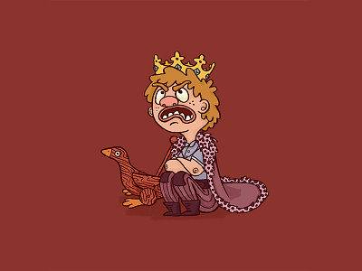 Character Quest Day 25: Prince angry boy character design character quest comic fantasy illustration illustrator kid photoshop prince royal