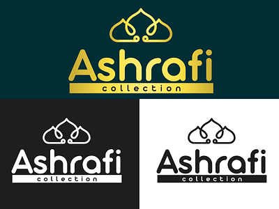 Ashrafi Collection | Furqan Design branding dailylogochallenge design furqan illustration logo logodesign mfurqan muhammadfurqan