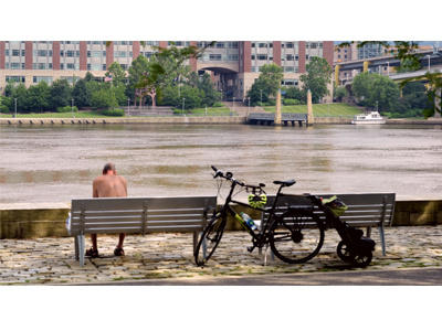 nuda bicycle break breathe naked park photo pittsburgh relaxe river