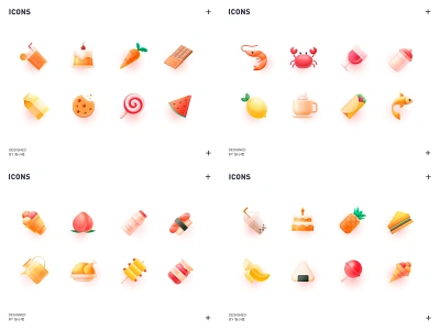 2018 Top4 Shots banana cafe cake carrot carrots chicken chocolate chocolate milk food food icons ice cream icon icons juice lemon peach sandwich watermelon wine 张小哈