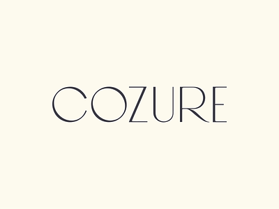 Cozure Brand Design brand design branding design fashion fashion brand fashion logo icon identity logo logo design logotype monogram typography