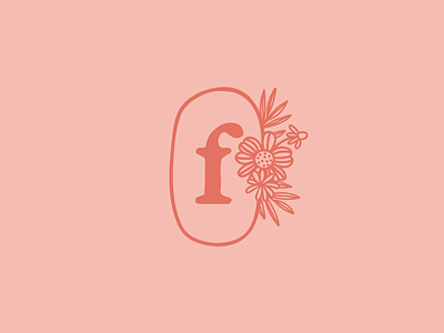 Flourish Flower + Gifts – Brand Design brand design branding design floral floral logo florist florist logo illustration logo logo design