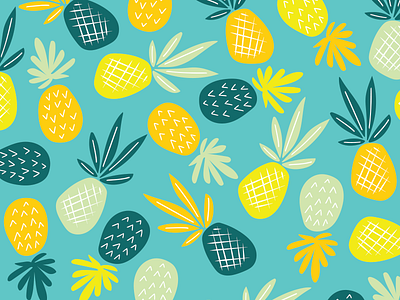 Pineapple pattern