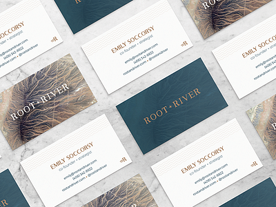 root + river business cards