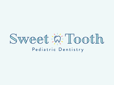 New branding project – Sweet Tooth Pediatric Dentistry brand brand design brand identity branding dentist identity logo logo design tooth