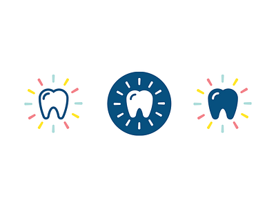 Sweet Tooth brand icons brand brand design brand identity branding dentist identity logo logo design tooth