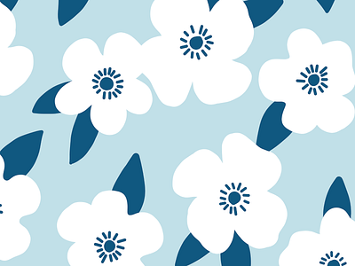 Pattern No. 2 doodles florals flowers illustration pattern design patterns