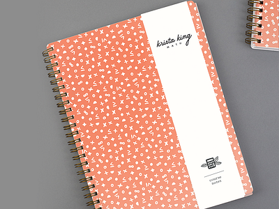 Krista King Math | Patterned notebook