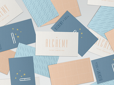 Alchemy Talent Consulting brand design brand design branding business cards logo logo design visual identity