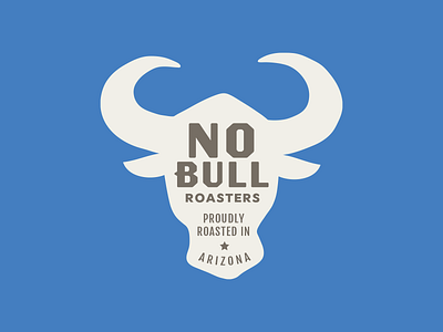 No Bull Roasters – Bull graphic for swag brand design branding bull coffee coffee branding design graphic illustration swag