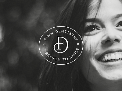 Finn Dentistry brand design brand design branding dental dentist dentist logo design logo logo design