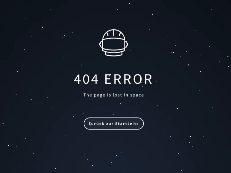 404 404 astronaut space stars