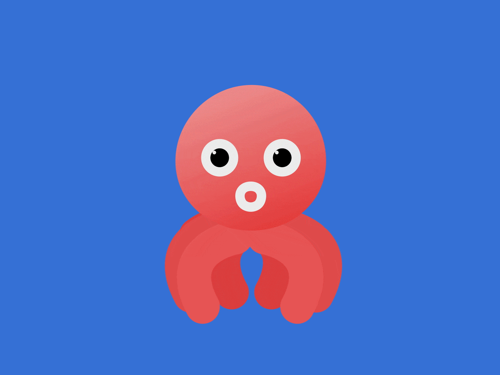 Squid ae aftereffects animation gif illustration loop animation motiondesign motiongraphics squid