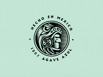 Tequila INICIO agave branding drink illustration logo mor8 tequila