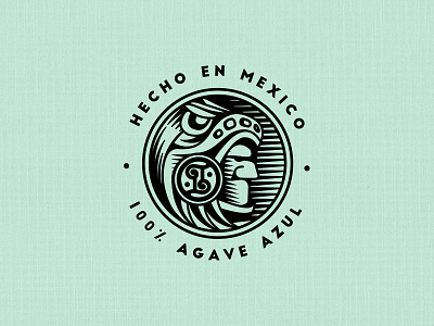 Tequila INICIO agave branding drink illustration logo mor8 tequila