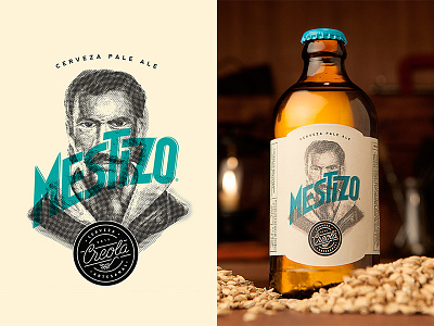 Creola Beer beer branding creola design florida illustration label mor8 packaging