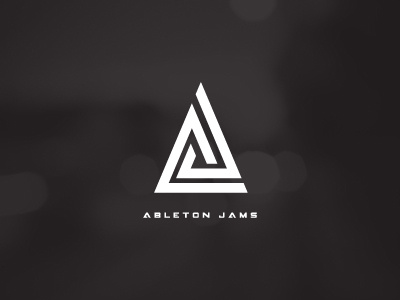 AJ icon logo mark minimal