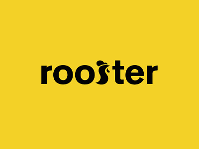 Rooster logo rooster typemark
