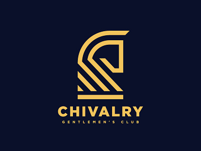 CHIVALRY club design horse logo minimal minimalism minimalist