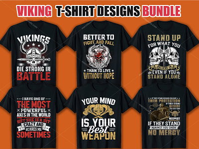 This is My New Viking T-Shirt Designs Bundle