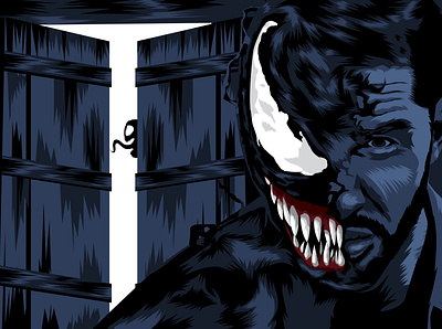 Venom 3d adobe animation artwork digitalart graphic design illustration logo madeinaffinity marvel motion graphics sketch ui venom