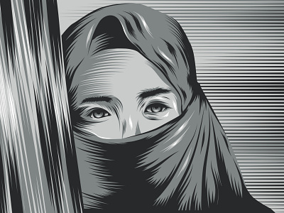 Hijabi animation artwork design digitalart graphic design il illustration islam motion graphics muslim muslimah sketch vector