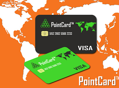 point card 3d animation artwork branding card design cards credit cards design graphic design ill illustration logo logos motion graphics point card ui ux vector