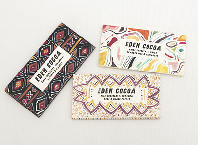 Eden Cocoa brand branding design graphic design illustration packaging