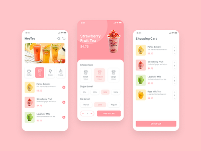 HeeTea Booking App