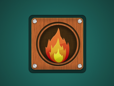 Whats hot fire icon iconography